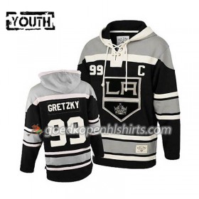 Los Angeles Kings Wayne Gretzky 99 Zwart Hoodie Sawyer - Kinderen